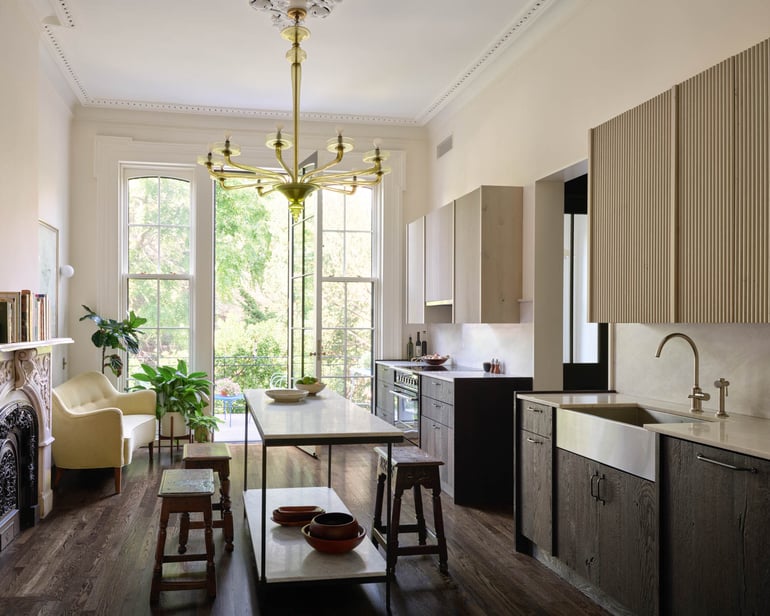 296 Hicks — interior designed by Lubrano Ciavarra Architects — photography by Chris Cooper / ArchExplorer