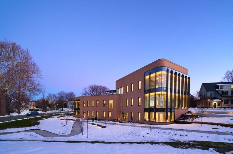 Smith College Kathleen McCartney Hall featured in The Architects Newspaper — photography by Chris Cooper / ArchExplorer